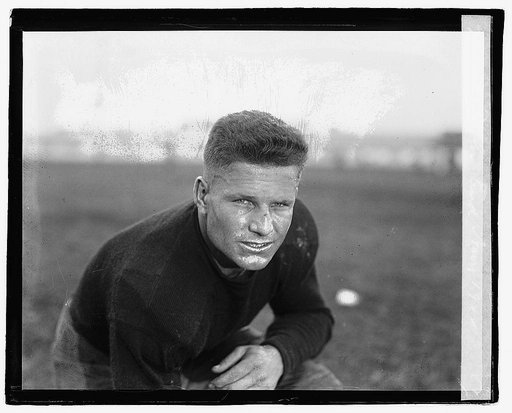 Taylor, End, Navy, 1922