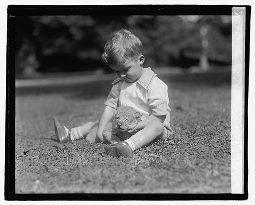 David Malone & lion cub, 9/28/22