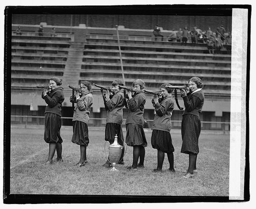 Girls rifle team Central High, 11/2/22