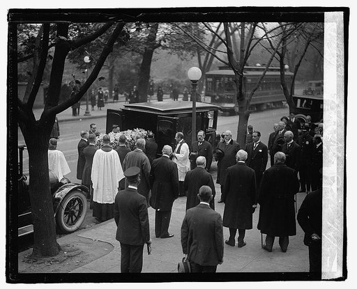 Funeral Thos. Nelson Page, 11/4/22