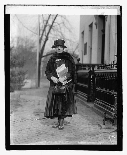 Mrs. Wm. H. Blauvelt of Syracuse, N.Y. State Chairman, Woman's Party, 11/11/22, heads New York delegation to Woman's Party Conference