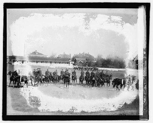 Tandem drill, 3rd Cavalry, 11/8/22