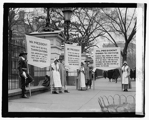 Political amnesty pickets, 12/1/22