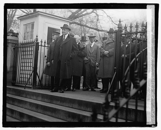 Harding reviewing safety parade, 12/1/22