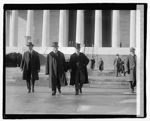 Clemenceau at Lincoln Memorial