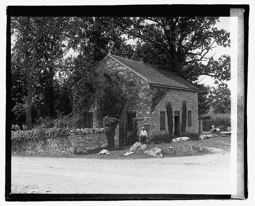 Old chapel, Milford Pike, Clarke County, Virginia, near Berryville