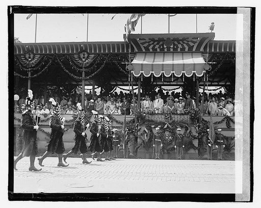 Viewing stand, parade, 5/6/23