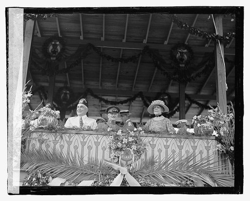 President receiving parade, 6/5/23 [i.e., 5/6/23