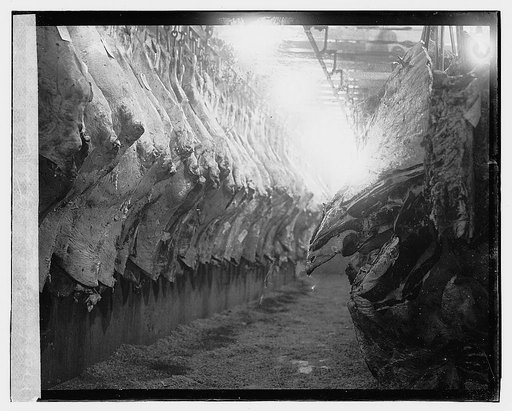 Beef in storage