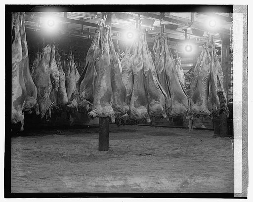 Beef in storage