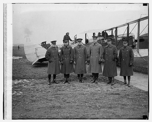 Staff office, Bally [i.e., Bolling] Field, 2/5/23
