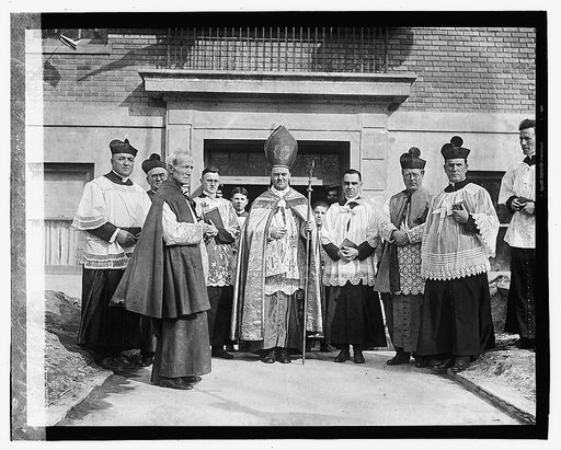 Archbishop Curley & group, 2/22/23