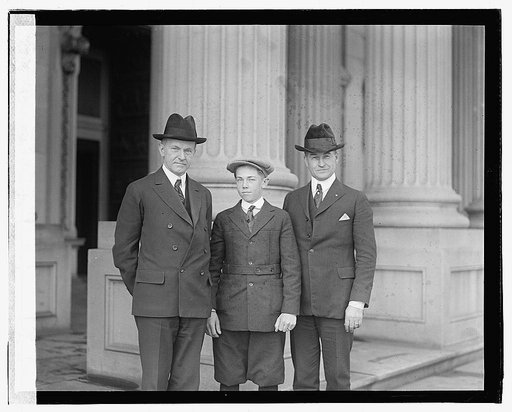 Coolidge, Stanley Newcomb, & Henry C. Johnson, 2/21/23