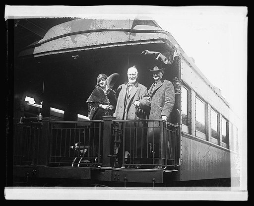 Uncle Joe Cameron leaving Washington