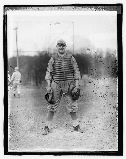 M. Wood, catcher, Gallaudet, '23