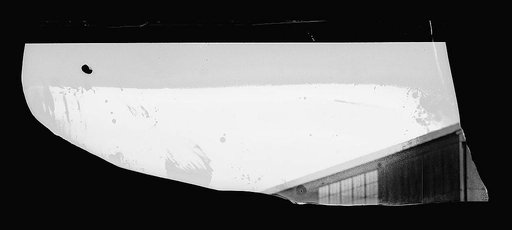 Fragment showing part of roof