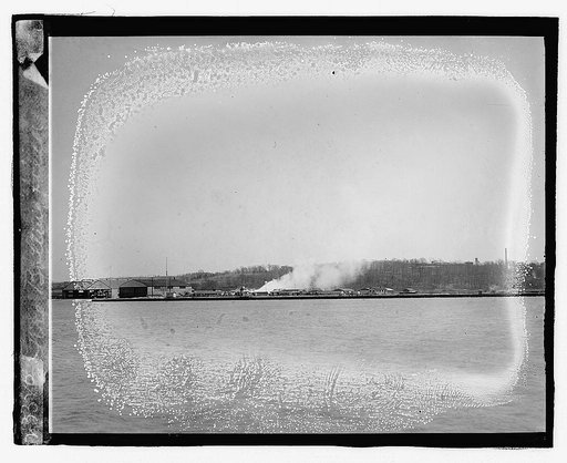 Fire, Bolling field, [3/31/23