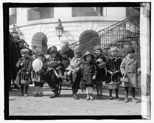 Easter egg rolling, [4/2/23