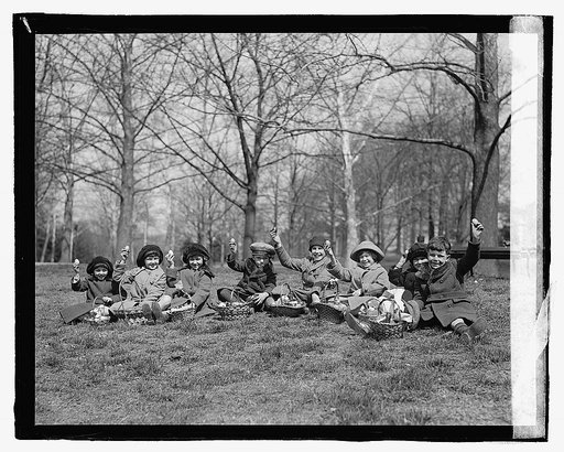 Easter egg rolling, 4/2/23