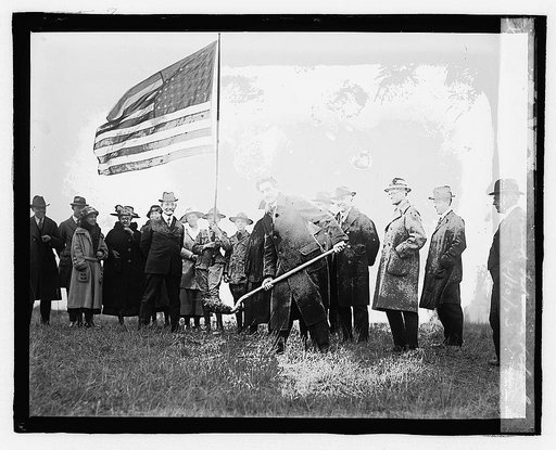 Breaking ground, Takoma school, 4/10/23