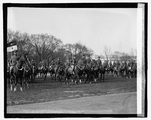 Cavalry review, 4/12/23