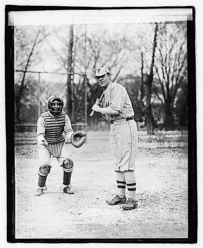 Ben April, catcher & Chas. Barker, Tech., '23