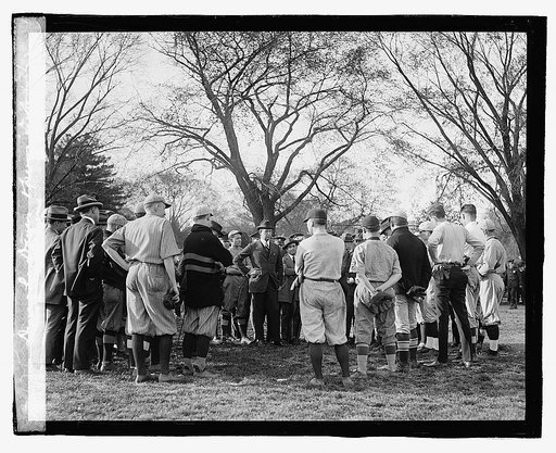 Dwight Davis opening Department League, 4/24/23