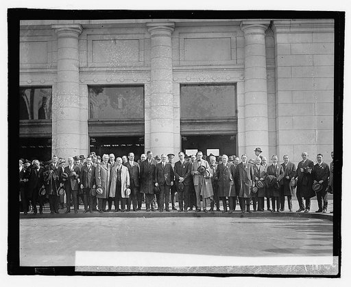 Mass. Society at [Union] station, [Washington, D.C.], 5/4/23