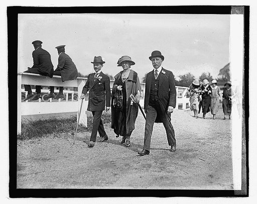 Persian Minister, Bulgarian Minister & wife, 5/16/23