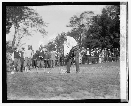Col. Harvey in Newspaper Mens Golf Tournament, 5/22/23
