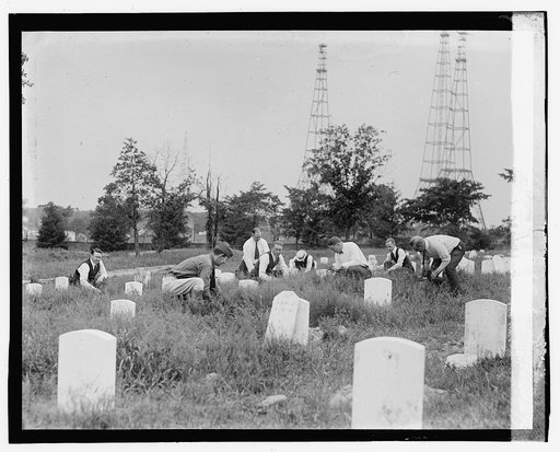 Am. Legion cleaning up Arlington, 5/24/23
