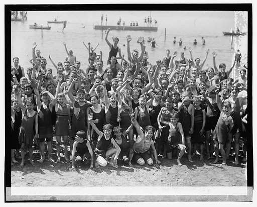 Opening of Bathing beach