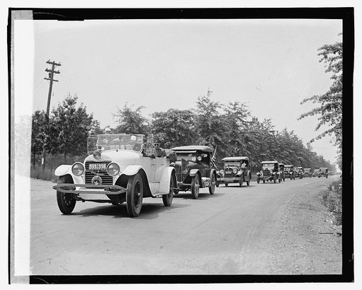 Trans Continental motor caravan