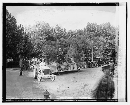 Pocohantas saving life of Capt. John Smith float, 6/7/23
