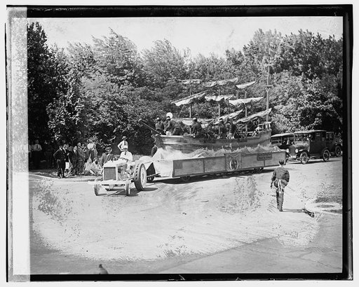 Shrine float, Boston Tea Party, 6/7/23