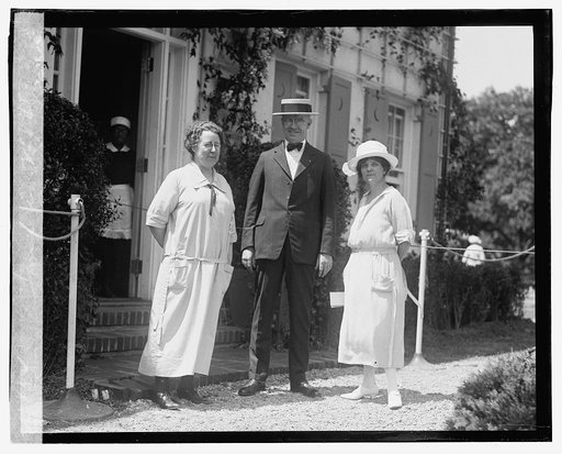 Mrs. F.M. Carter, Secty. of House; Ex Mayor Hugh M. Caldwell, Seattle; Mrs. Stafford
