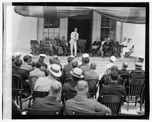 Roosevelt at Naval Magazine, [7/2/23