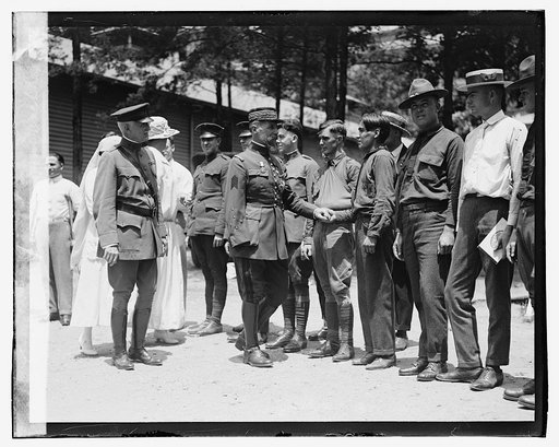 Genl. Gouraud at Walter Reed