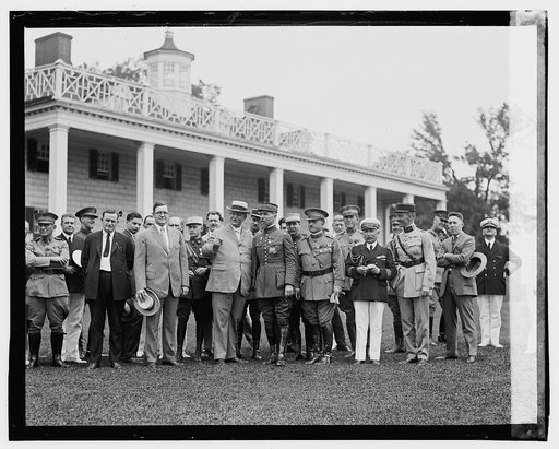 Gouraud at Mt. Vernon, 7/6/23