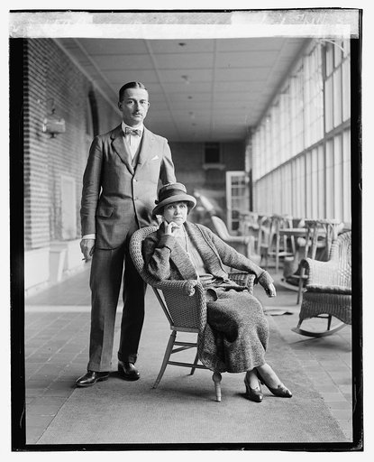 Andre de Laboulaye & wife [?