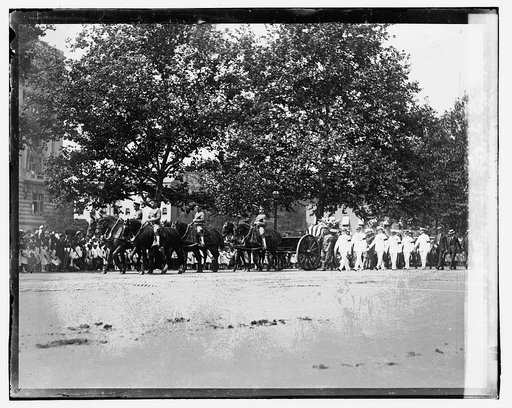 Harding funeral