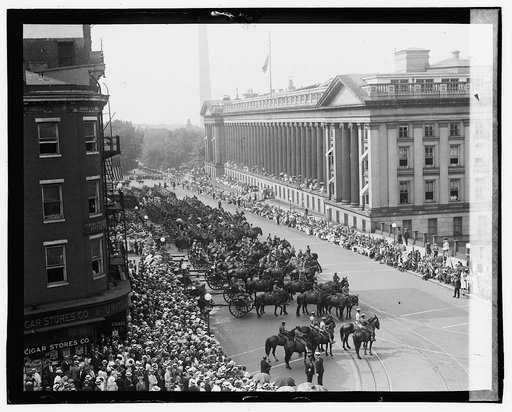 Harding funeral