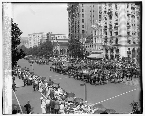 Harding funeral