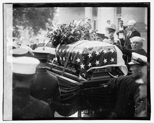 Harding funeral