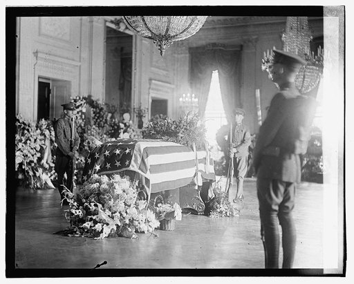 Harding funeral