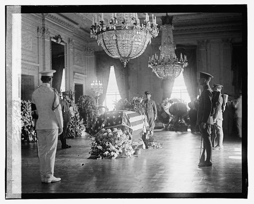 Harding funeral