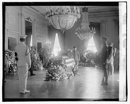 Harding funeral