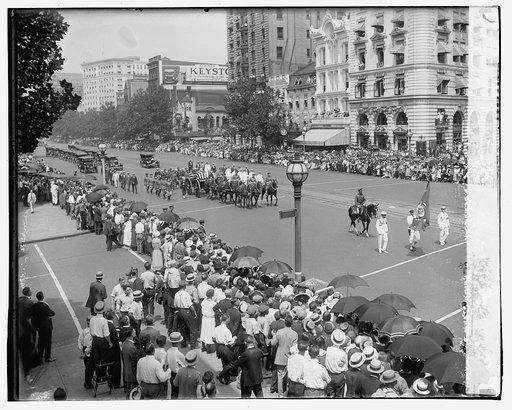 Harding funeral