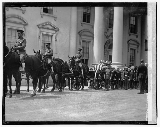 Harding funeral