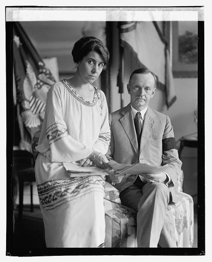 Coolidge & wife, 8/4/23